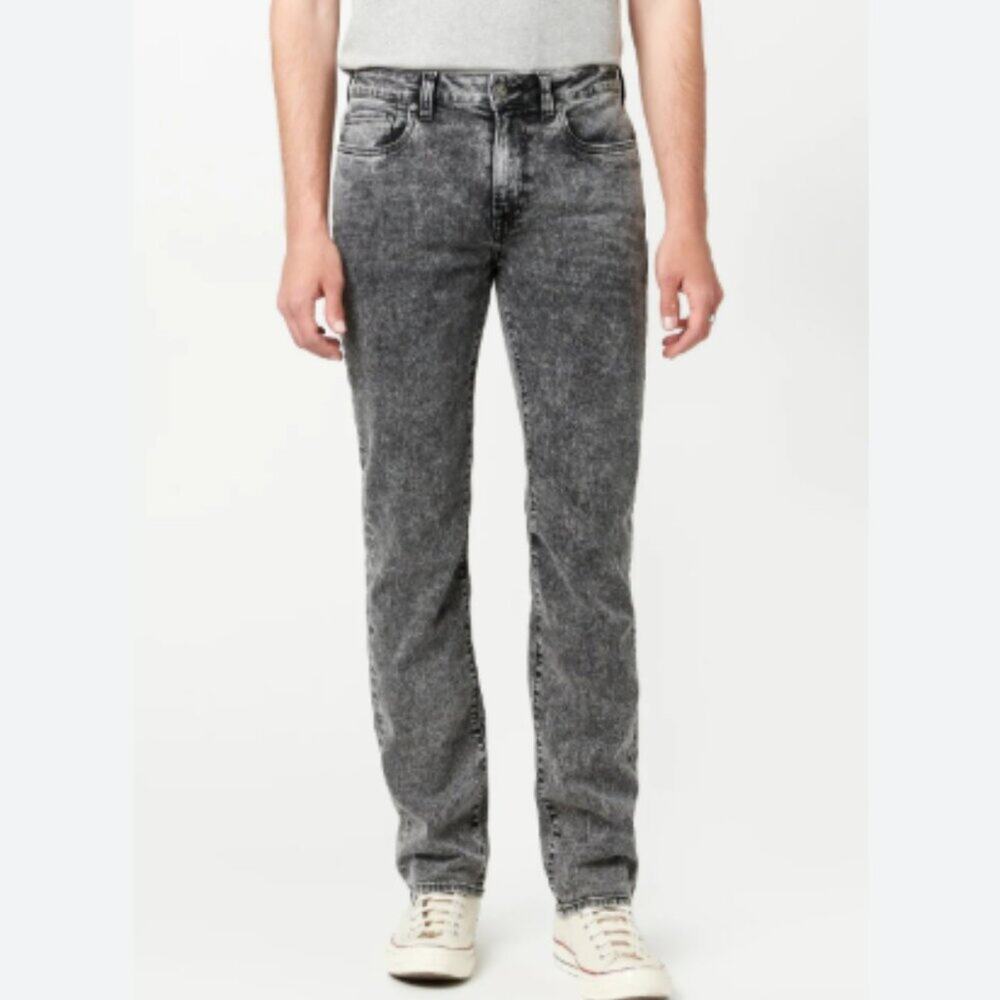 Bonobos Men's Slim Gray Acid Wash Jeans Size 31x30